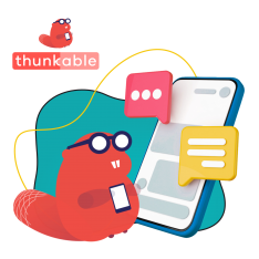 Разработка мобильных приложений в Thunkable. Начало - КИБЕРшкола программирования для детей, компьютерные курсы для школьников, начинающих и подростков - KIBERone г. 