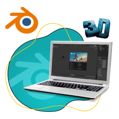 Blender - КИБЕРшкола программирования для детей, компьютерные курсы для школьников, начинающих и подростков - KIBERone г. 