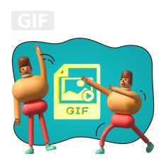 Gif-анимация - КИБЕРшкола программирования для детей, компьютерные курсы для школьников, начинающих и подростков - KIBERone г. 