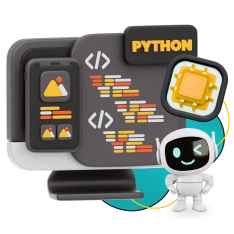 Мой первый сайт с мозгами: Python + AI - КИБЕРшкола программирования для детей, компьютерные курсы для школьников, начинающих и подростков - KIBERone г. 