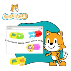 Scratch JR. Основы программирования  - КИБЕРшкола программирования для детей, компьютерные курсы для школьников, начинающих и подростков - KIBERone г. 