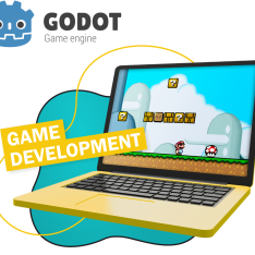 Godot.  Основа создания легендарных игр - КИБЕРшкола программирования для детей, компьютерные курсы для школьников, начинающих и подростков - KIBERone г. 