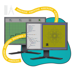 Исполнители чертежник и черепашка - КИБЕРшкола программирования для детей, компьютерные курсы для школьников, начинающих и подростков - KIBERone г. 