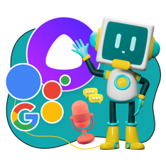 Голосовой помощник Алиса - КИБЕРшкола программирования для детей, компьютерные курсы для школьников, начинающих и подростков - KIBERone г. 