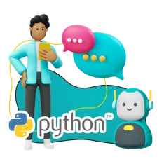 Умный чат-бот на Python на Telegram - КИБЕРшкола программирования для детей, компьютерные курсы для школьников, начинающих и подростков - KIBERone г. 
